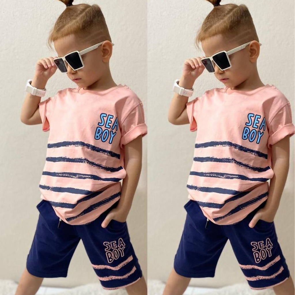 Sea Boys Shorts Set