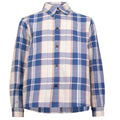 Kids Blue Plaid Shirt