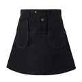 Kids Black Mini Skirt