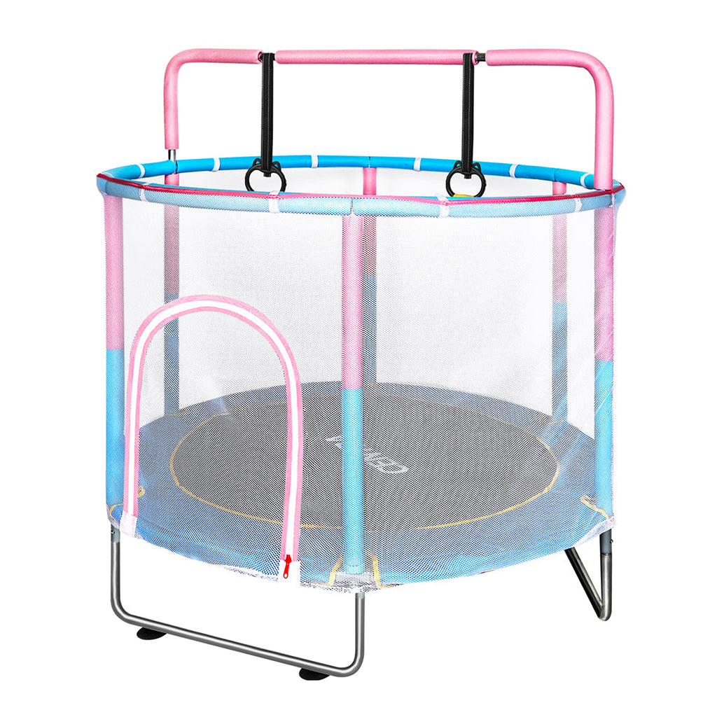 Centra 55" Kids Trampoline Rebounder Pink